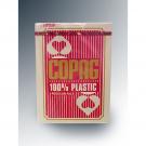 Copag Plastikkarten - Regular Index (rot) 