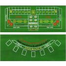 Black Jack / Craps-Filztuch